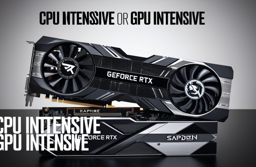 CPU Intensive Or GPU Intensive – What Does It Mean?